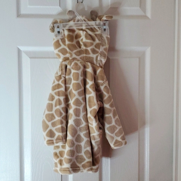 ❤️New Super Cute Giraffe Baby Robe Size 6-12 Months - Picture 4 of 6